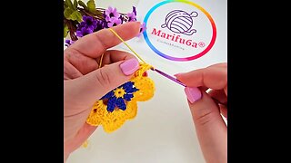 How to crochet motif