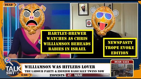 Hartley-Brewer Watches As Chris Williamson Beheads Babies In Israel - NEWSPASTY Trope Evoke Edition