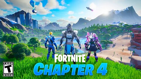 Our FIRST LOOK At Fortnite CHAPTER 4!