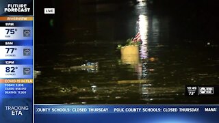 Eta brings lots of flooding in the Tampa Bay area