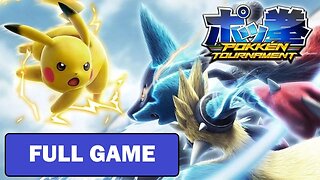 Pokkén Tournament [Full Game | No Commentary] WII U