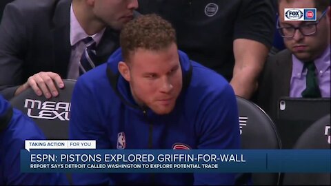 ESPN: Pistons explored Griffin-for-Wall deal