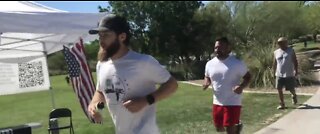 Las Vegas man runs 100 miles to bring awareness to veteran suicide