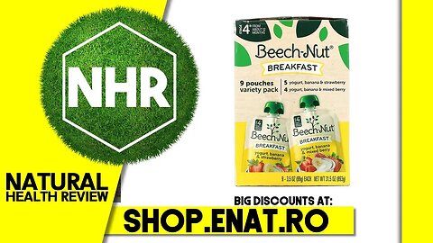 Beech-Nut, Breakfast, Variety Pack, Stage 4, 9 Pouches, 3.5 oz (99 g) Each