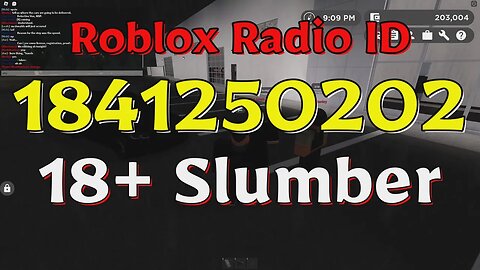 Slumber Roblox Radio Codes/IDs