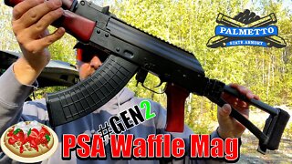 🧇 Make AK 47 RIFLE GOOD | 7.62 x 39 Palmetto State Armory Waffle Pattern Mag Gen 2