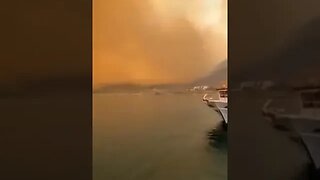 Thousands flee homes and hotels on Rhodes as fires spread.