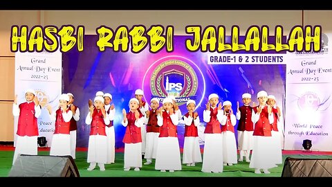 Hasbi Rabbi - Grade-1 & 2 Students - Narayankhed Branch - IPS International Group of Institutions