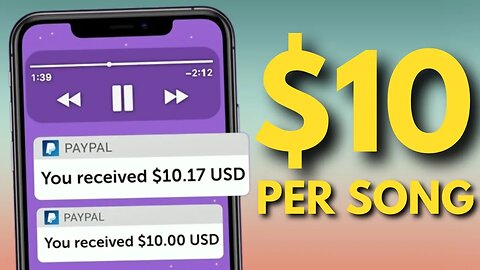Earn $600 Just by Listening To Music (Make PayPal Money Online For Free)
