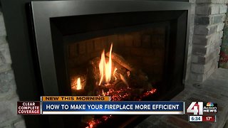 How to use your gas fireplace most efficiently during the winter