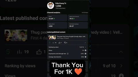 Thank you for 1000 subscribers ❤️❤️ #shorts #ytshorts #1k