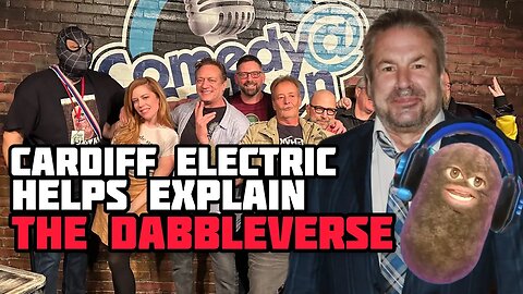 Cardiff Electric Helps Explain the Stuttering John Dabbleverse & his Origin with Chrissie Mayr
