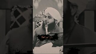 Thori der hoi ik aya Kaliyan Zulfan wala | Molana Ajmal Raza Qadri | heart touching poetry #shorts