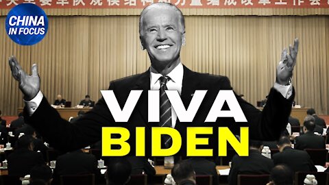 🔴 IL regime comunista cinese festeggia l’arrivo di Biden.