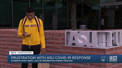 Frustration with ASU COVID-19 response