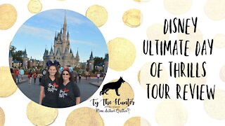 Disney Ultimate Day Of Thrills VIP Tour Review - Ty The Hunter