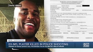 Ex-NFL player killed in police shooting