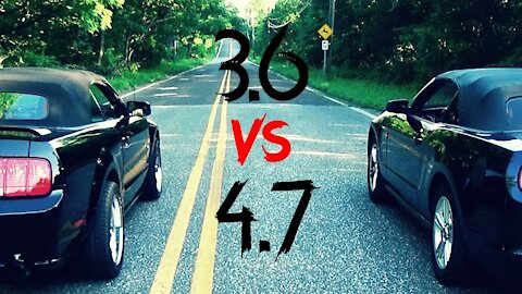 3.7 vs. 4.6 Drag Race