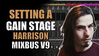Mixing on Harrison Mixbus V9 | Gain Stage Using Trim in Mixbus