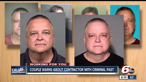 CALL 6: Elderly couple warns of contractor felon