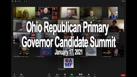 Republican Primary Governor Candidate Summit...