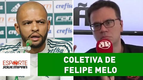 O que MAURO BETING achou da coletiva de FELIPE MELO?