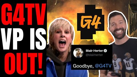 HUGE Shakeup At G4TV! | Vice President Blair Herter OUT After Attacking Fans During Frosk's Meltdown