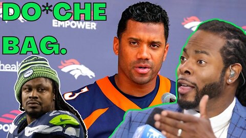 Richard Sherman & Marshawn Lynch EXPOSE NEXT LEVEL CRINGE from Broncos QB Russell Wilson!