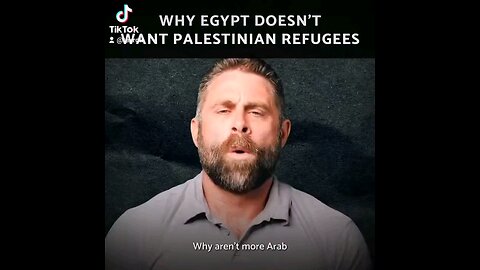 EGYPT DOESN'T PALESTINIANS REFUGEES