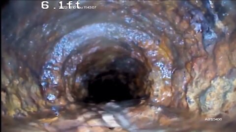 Sewer Cam Video W Hubbell St November 11, 2022