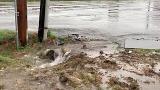 41st St and 68th Ave flooding