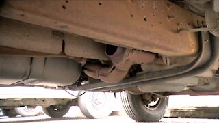 AAA is trying a new deterrent against catalytic converter thefts