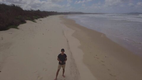 A Day at Crescent Head Beach, Australia