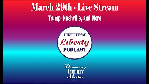 Wednesday Night Live Stream- Trump, Nashville, and Gun Grabbers