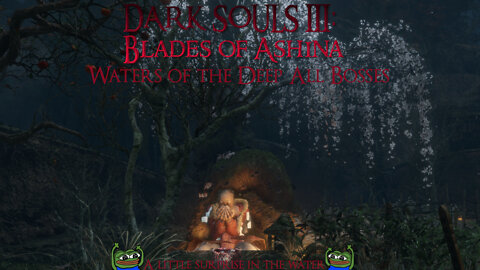 Dark Souls 3 Blades of Ashina NG+ All Bosses: Waters of the Deep (Worms in the water are optional)