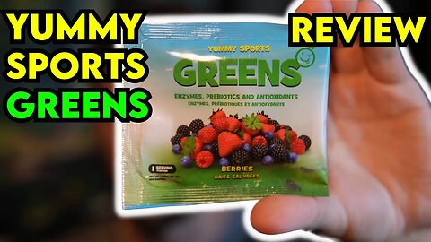 Yummy Sports GREENS Mixed Berry Review