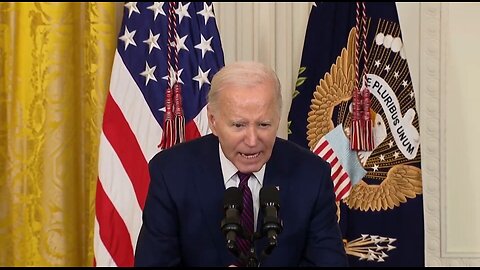 Biden Strangely Whispers Then Starts Screaming