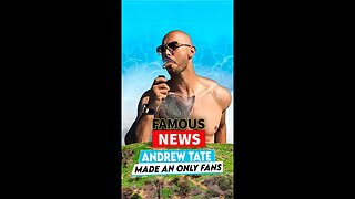 Andrew Tate Made An Onlyfans Account | Famous news #shorts