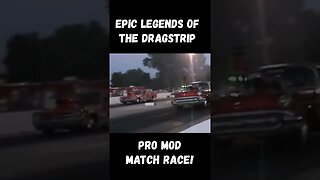 Epic Legends of the Dragstrip Pro Mod Match Race! #shorts