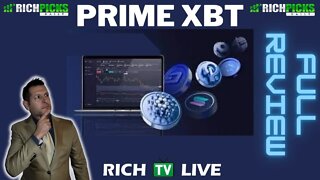 PRIMEXBT - TRADE CRYPTO - STOCK INDICES - FOREX - COMMODITIES - COPY TRADING ✅ RICH TV LIVE