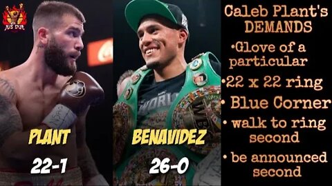 Caleb Plant's NEGOTIATION DEMANDS REVEALED by Jose Benavidez Sr EXCUSES or BOSS MOVES⁉️ #TWT