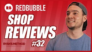 Redbubble Shop Reviews #32 | Upload, Upload, UPLOAD! 🙂