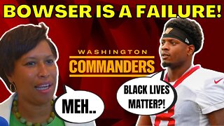2nd Suspect Arrested In Shooting Of Commanders' Brian Robinson in Muriel Bowser CRIME FILLED DC!