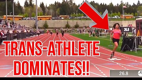 Trans Athlete Dominates Girls Track and Field Event