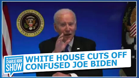 White House Cuts Off Confused Joe Biden