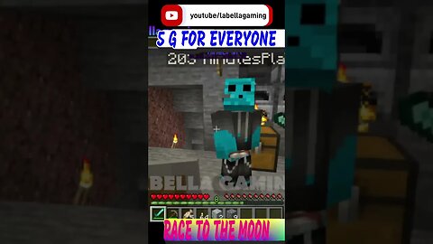 Race To The Moon - 5 G For Everyone | Minecraft
