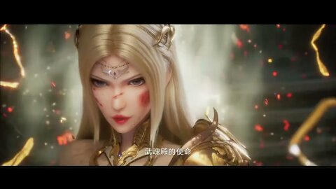 Game CG Soul Land Angel Qian Renxue Childhood 斗罗大陆魂师对决CG千仞雪天使童年 Douluo Dalu Game Trailer 2022