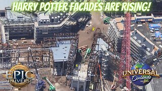 Wizarding World Facades Are Really Showing | Epic Universe Construction | Universal Orlando Resort!