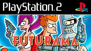 FUTURAMA (PS2/XBOX) - Gameplay do início do jogo Futurama de PS2! (Legendado em PT-BR)