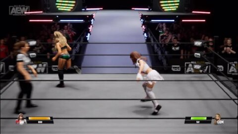 AEW Fight Forever - Riho vs Tay Melo Gameplay